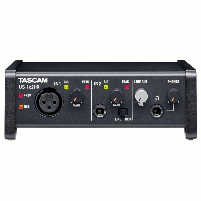 Внешняя звуковая карта Tascam US-1x2HR