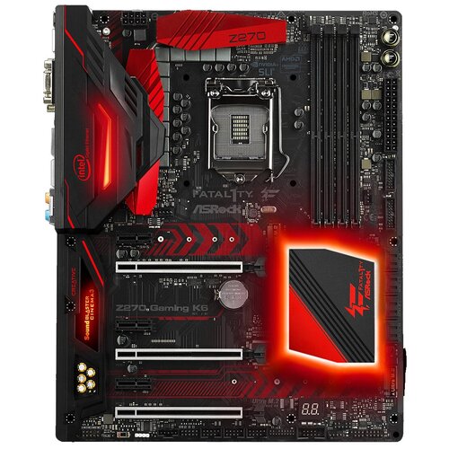 Материнская плата ASRock Fatal1ty Z270 Gaming K6 1390000₽