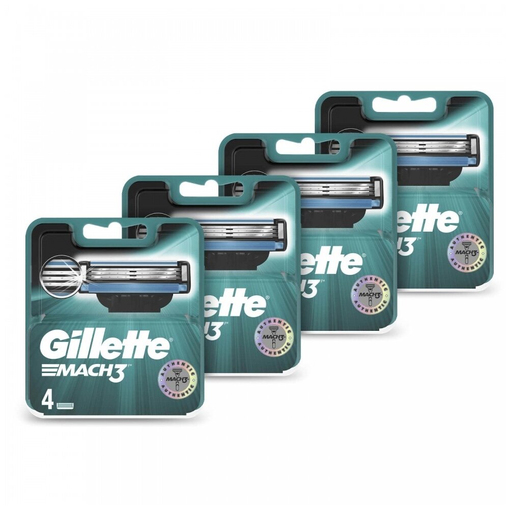       Gillette Mach3, 4*4 (16 )