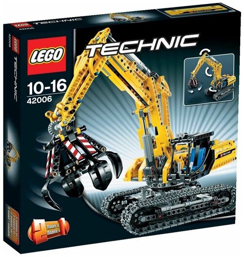 Конструктор LEGO Technic 42006 Экскаватор, 720 дет.