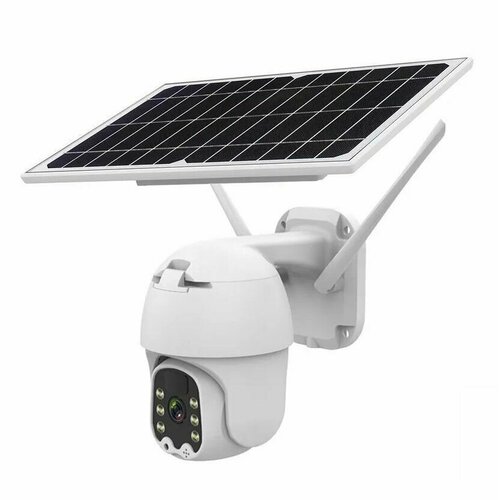 Наружная автономная камера видеонаблюдения 4G на солнечной батарее с датчиком движения 629900₽