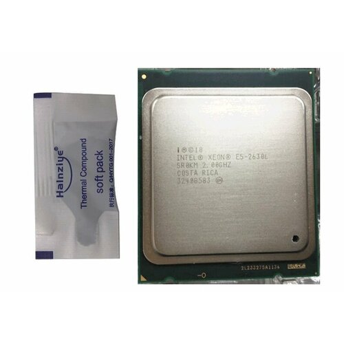 Процессор Intel E5-2630L сокет 2011 6 ядер 12 потоков 2.5ГГц в Турбобуст 60 Вт OEM