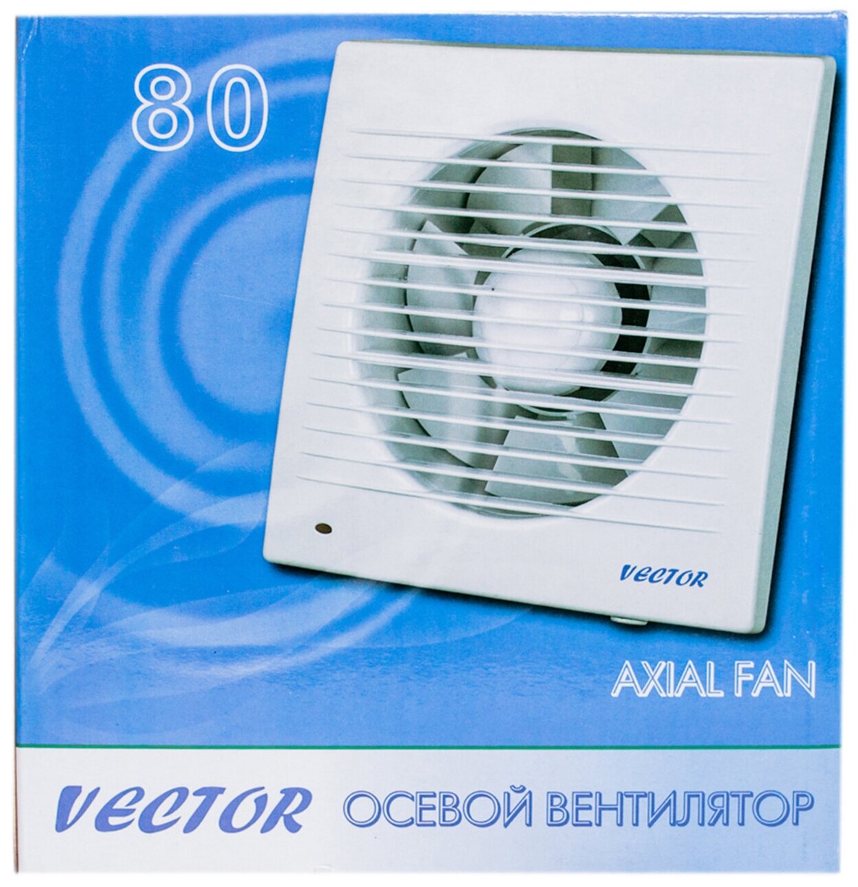 Вентилятор вытяжной Vector 150С, воздухообмен 280 м3/ч, белый - фотография № 6