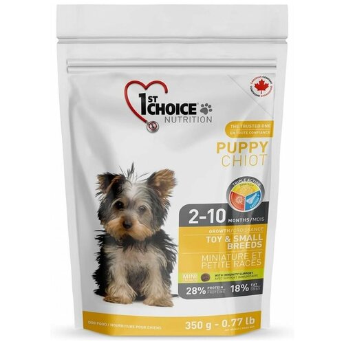 Сухой корм для щенков 1st Choice Puppy, курица 1 уп. х 1 шт. х 2.72 кг (для мелких и карликовых пород)