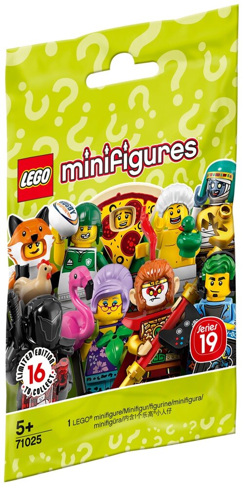 Конструктор LEGO Collectable Minifigures 71025 Серия 19, 1 дет.