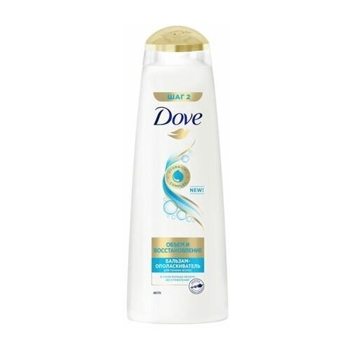 Dove Hair Therapy бальзам-ополаскиватель Объем и восстановление 350 мл 4 шт