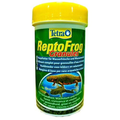 Сухой корм для рыб, рептилий, ракообразных Tetra ReptoFrog, 100 мл, 36 г сухой корм для рыб рептилий ракообразных tetra reptodelica shrimps 1 л 198 г