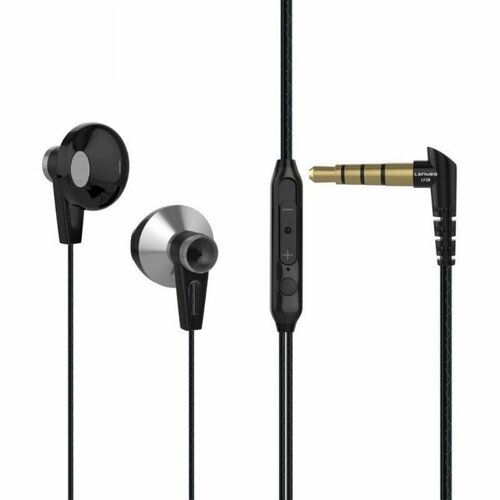Проводные наушники-гарнитура LENYES LF68 Черный 79000₽