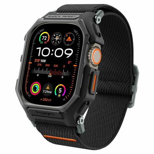 Ремешок для смарт-часов Spigen Lite Fit Pro для Watch Ultra 1/2 (49 MM) black