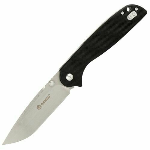 Нож туристический Ganzo G6803-BK черный нож грибника ganzo нож d704 bk черный d704 bk длина лезвия 8 5 см