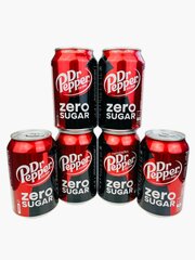 Газированный напиток Dr Pepper Zero 330 мл * 6 шт, Европа.