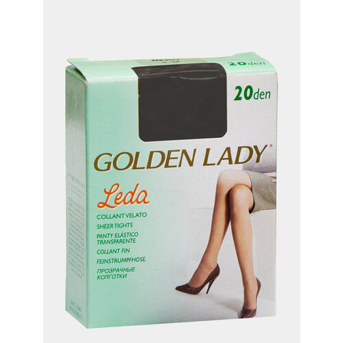 Колготки Golden Lady LEDA/MARA, 20 den, размер 4/L, серый колготки golden lady leda mara 20 den размер 4 l черный