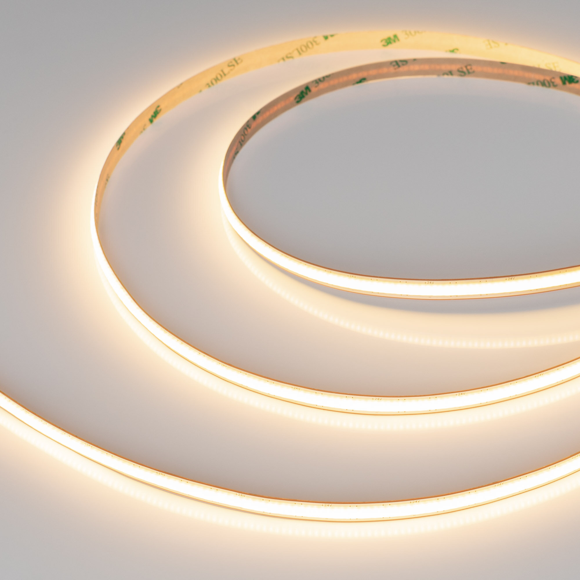 046887 Светодиодная лента Arlight COB-X528-8mm 24V Warm3000 (6 W/m, IP20, 5m, FreeCut) (Arlight, Свободная резка)