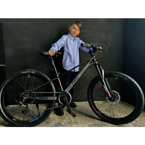 Велосипед Time Try ТT2287s 24 Рама магниевый сплав 12 Подростковый Детский Унисекс черный 22100₽