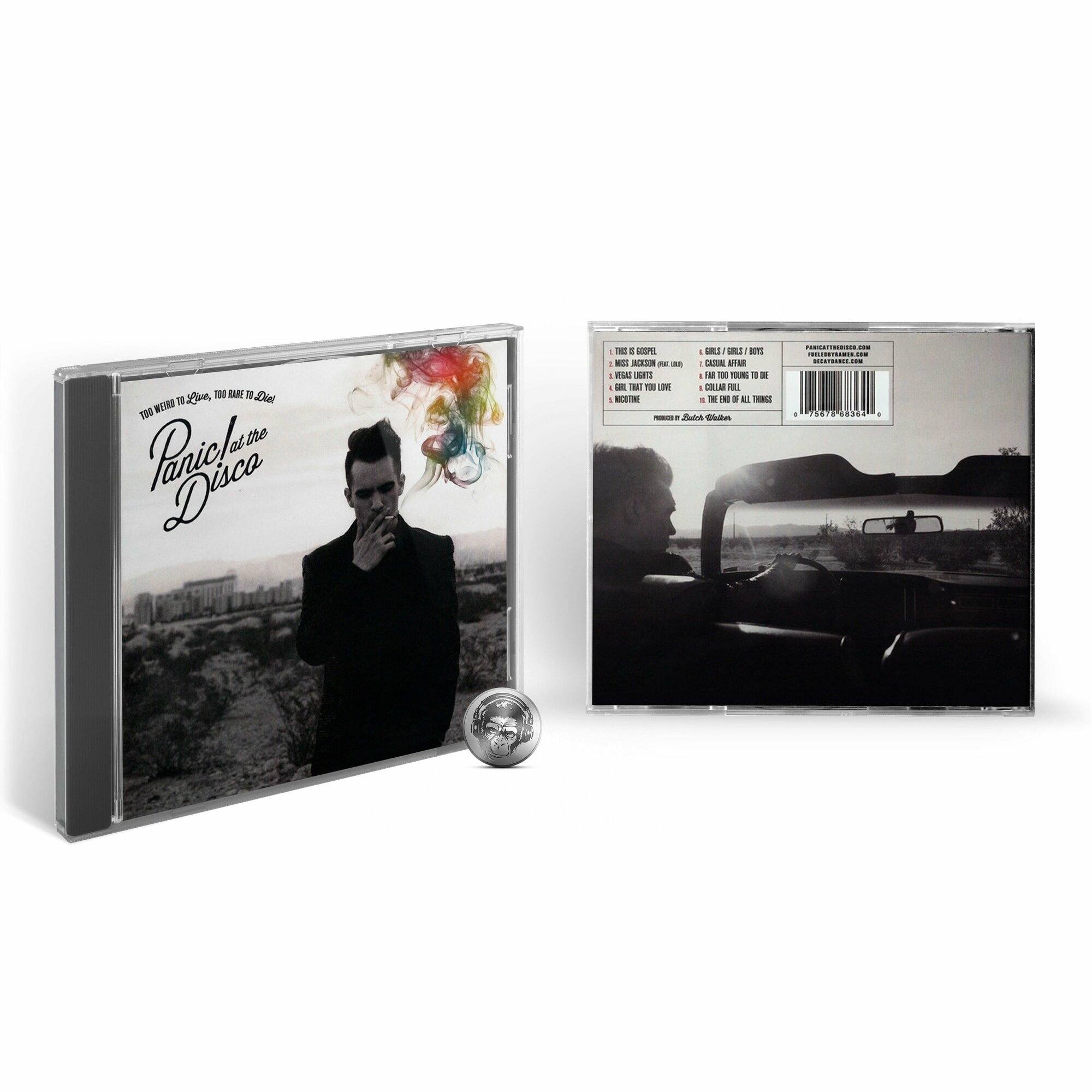Panic! At The Disco - Too Weird To Live Too Rare To Die (1CD) 2013 Jewel Аудио диск Decaydance - фото №1