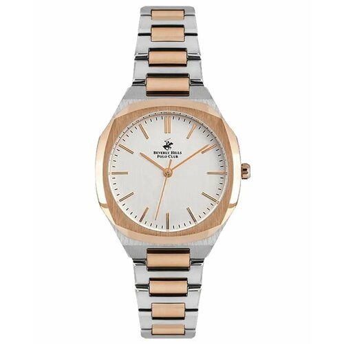 Наручные часы Beverly Hills Polo Club BP3024X.530, серебряный, белый