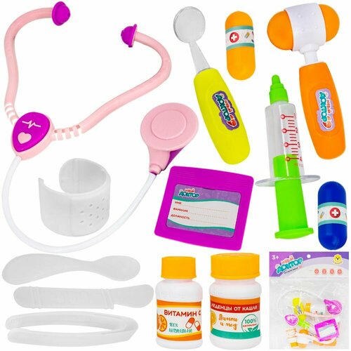 Набор доктора Levatoys MK3301 Юный доктор в пак 890₽