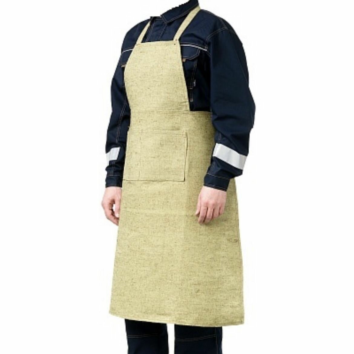 фото Фартук брезентовый с огнезащитной отделкой и карманом Профессионал 6.191