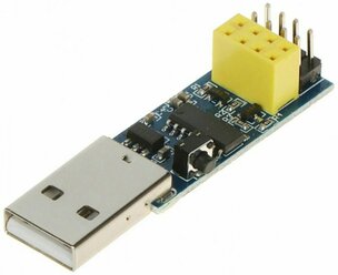 Программатор ESP8266 ESP-01S CH340C с кнопкой