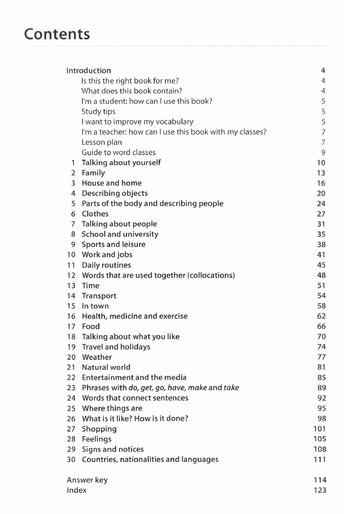 Work on Your Vocabulary: A1 Elementary - фото №6