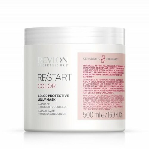 Revlon Restart Color Protective Jelly Mask, Маска для окрашенных волос, 500 мл.