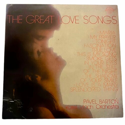 Виниловая пластинка Pavel Barton, Karel Vlach Orchestra The Great Love Songs, LP виниловая пластинка karel vlach orchestra sentimental jou