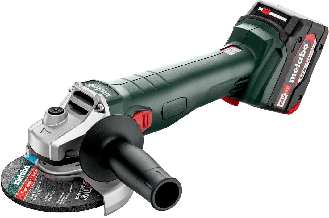 Углошлифовальная машина Metabo W 18 L 9-125 8500об/мин рез. шпин: M14 d=125мм жестк. кейс (602249650)