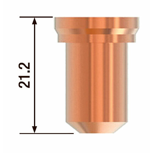 Плазменное сопло FUBAG 1.2 мм/60-70А для горелки FB P80, 5 штук, FBP80_CT-12