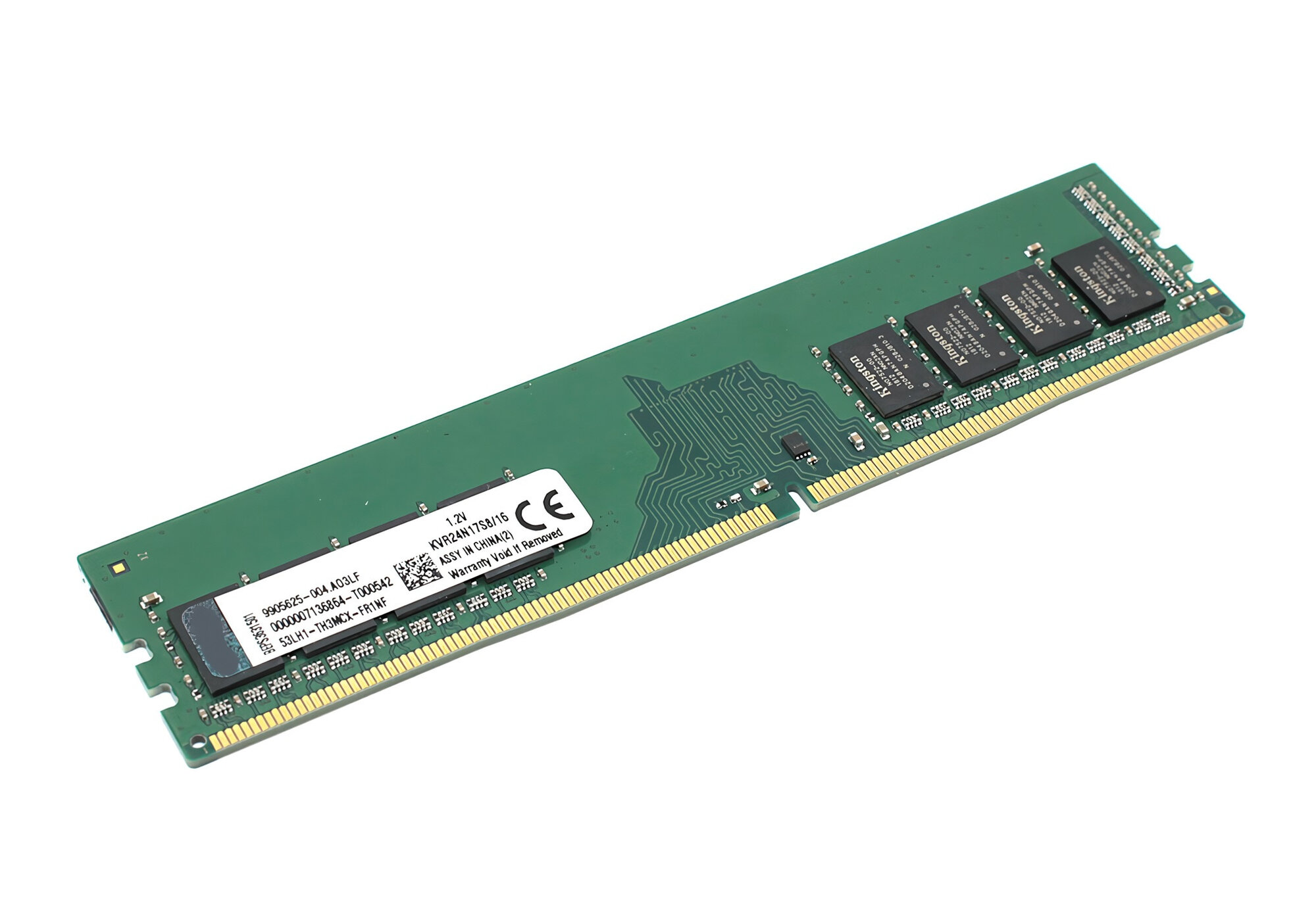 Оперативная память DDR4 DIMM 16Gb 2400MHz 1.2V Kingston