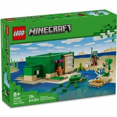 LEGO Minecraft LEGO Конструктор LEGO Minecraft 21254 Пляжный домик черепахи
