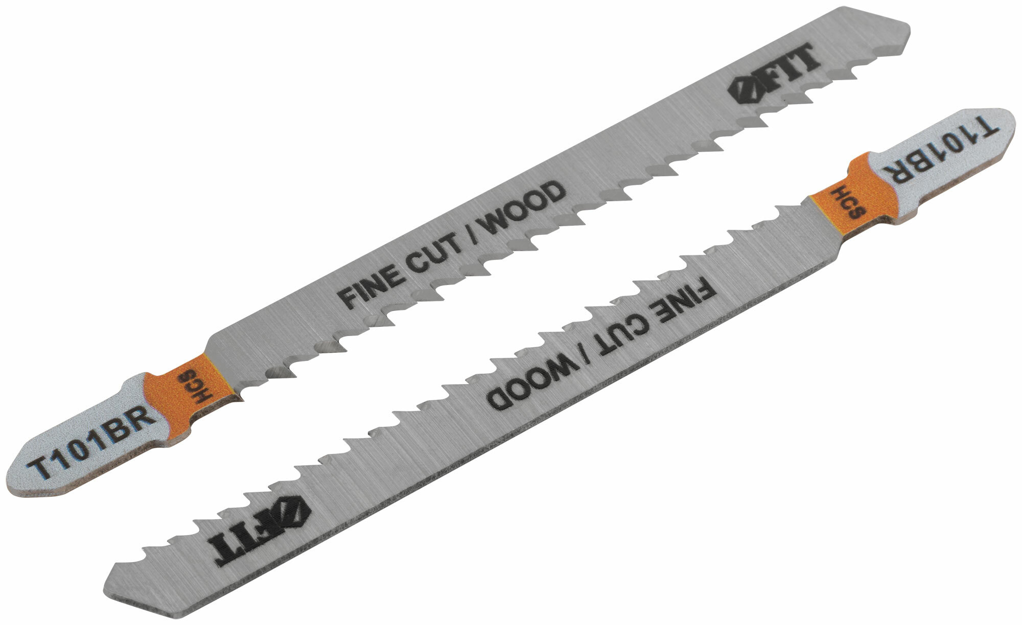 фото Полотна по дереву, HCS, шлифованные под свободным углом, реверсивные зубья, 100/74/2,5 мм (T101BR), 2 шт.
