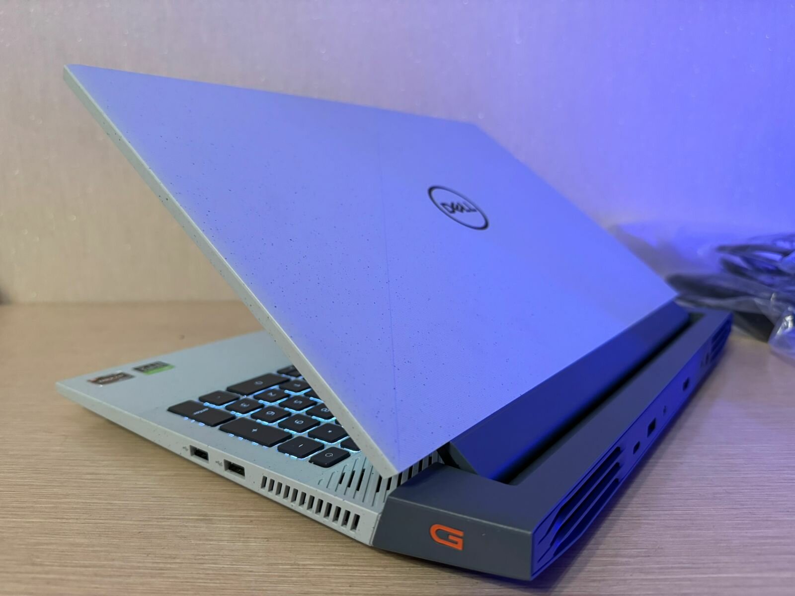 Мощный ноутбук Dell G15 5515 15.6 120Гц R5 RTX 3050 RAM 8GB SSD 512GB
