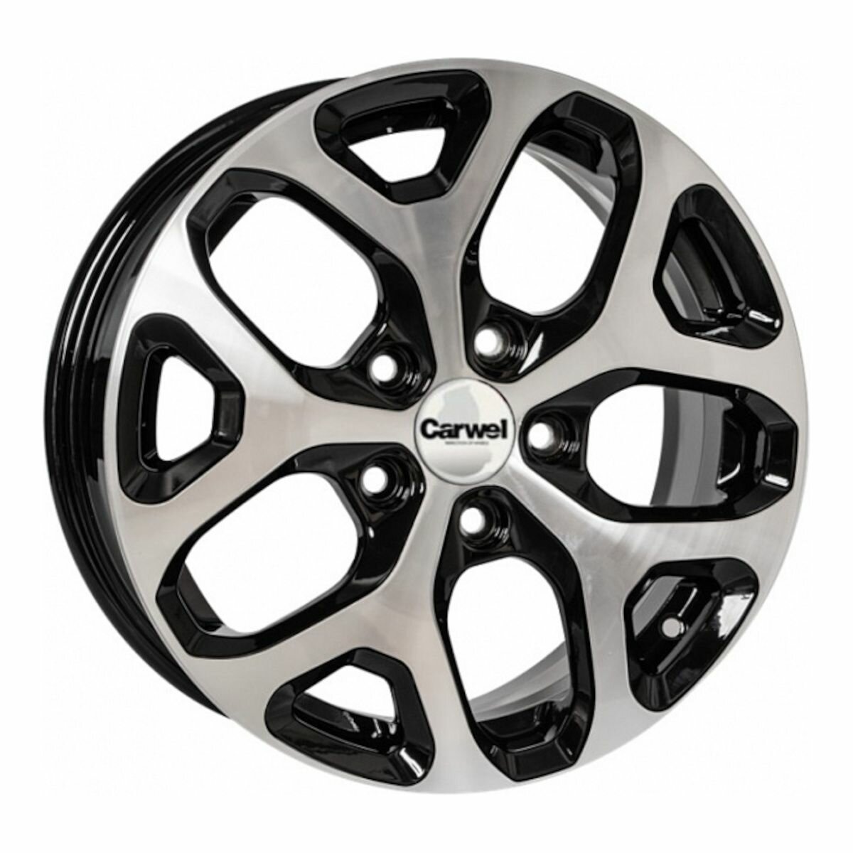 Колесный диск Carwel Аль 174 6.5xR16 5x112 ET50 DIA57.1 - фото №1