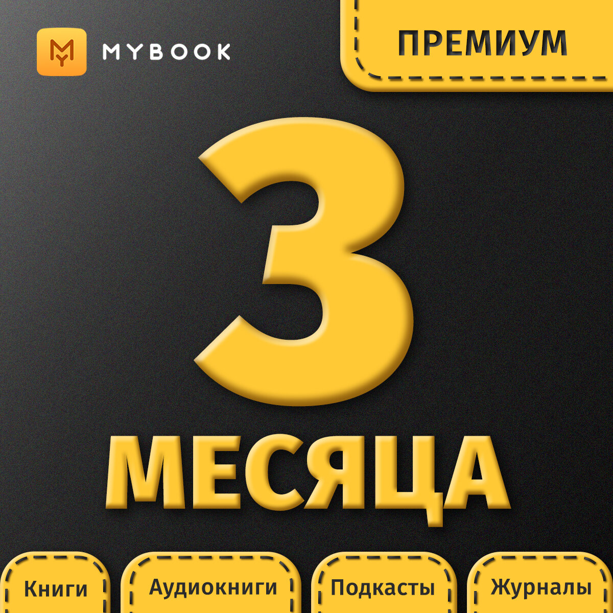 Mybook Премиум 3 месяца