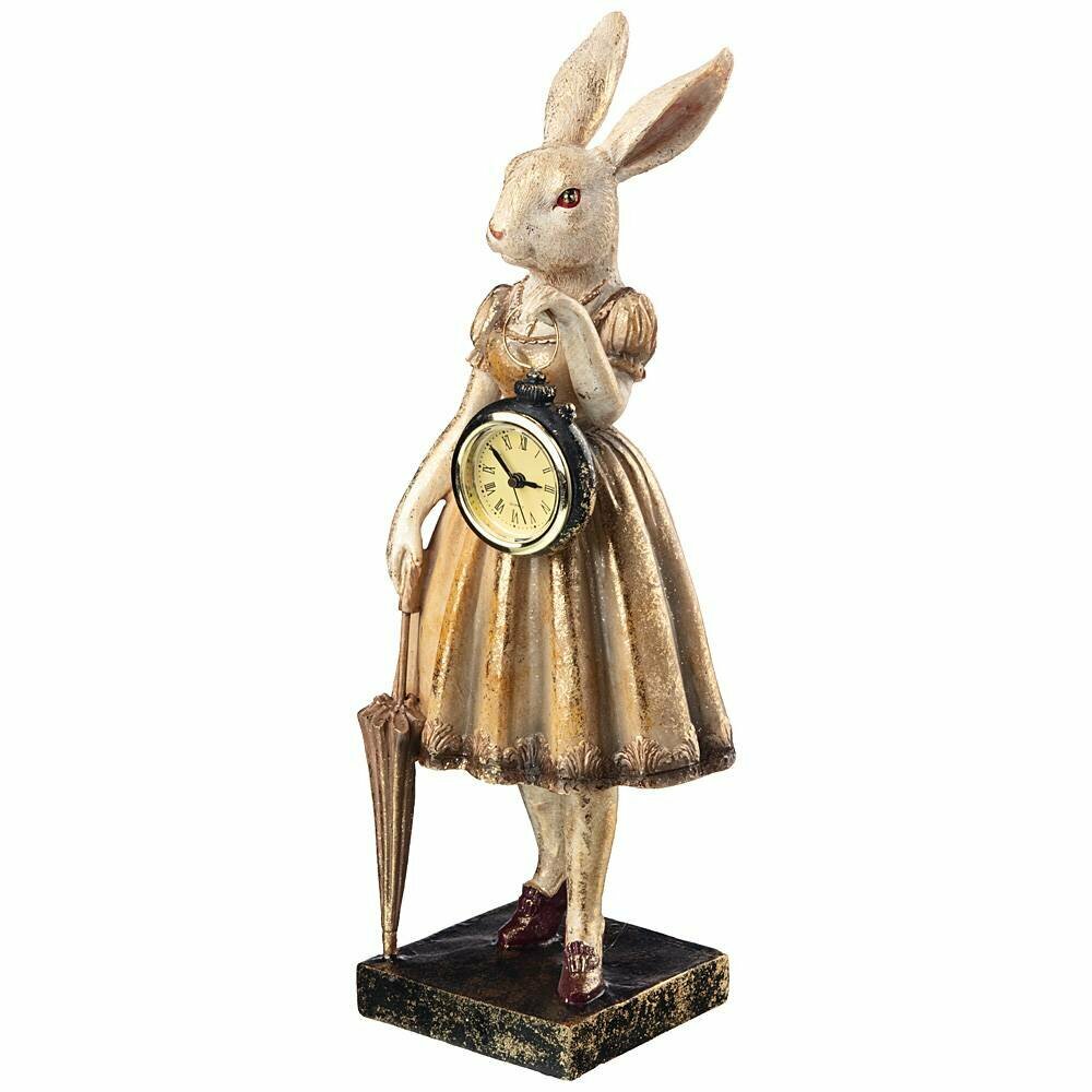 "Крольчиха с часами" - фигурка английской коллекции
