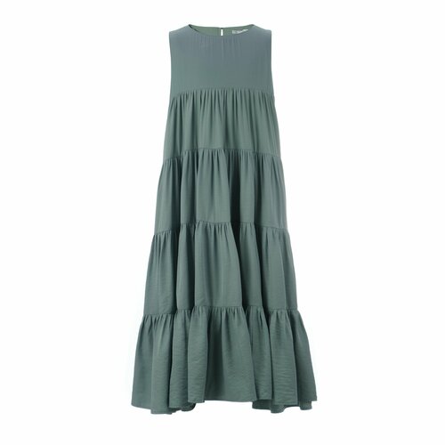 Платье Андерсен, размер 164, зеленый