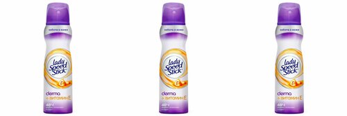 Lady Speed Stick Дезодорант Derma, женский, 150 мл, 3 шт