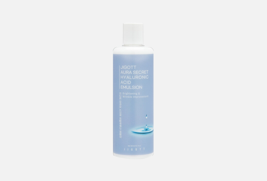 Эмульсия для лица Jigott, AURA SECRET HYALURONIC ACID EMULSION 300мл