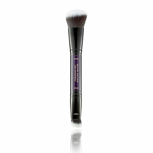 Кисть для контуринга двойная The Duet Contour Brush Kevyn Aucoin The Duet Contour Brush 1 шт кисть для контуринга kevyn aucoin the contour brush 1 мл