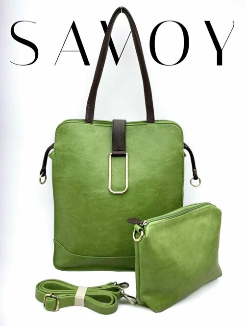 Сумка шоппер Savoy, зеленый