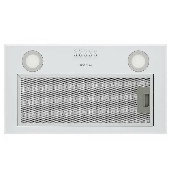 Вытяжка встраиваемая ADEL 600 WHITE PB KRONA - фото №6