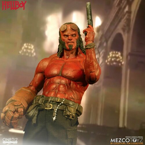 Фигурка Хэллбой - Комиксы Хэллбой. Hellboy - Comics. Mezco Toyz.