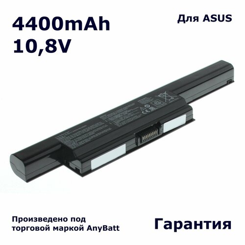 Аккумулятор AnyBatt 4400mAh, для K95VB K95VJ A93SM A93SV A93V A93VM K93SM (Dual Core) (Quad K93V K93VM K95A аккумуляторная батарея для ноутбука asus k93 a32 k93 10 8v 56wh черная
