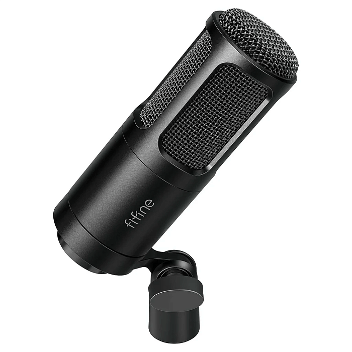 Динамический микрофон FIFINE K669D dynamic microphone with XLR cable