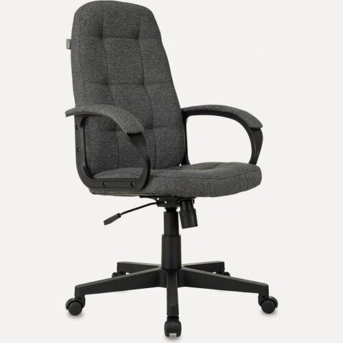 Изображение товара Кресло руководителя Бюрократ CH 002 Fabric серый 3C1 крестов. пластик