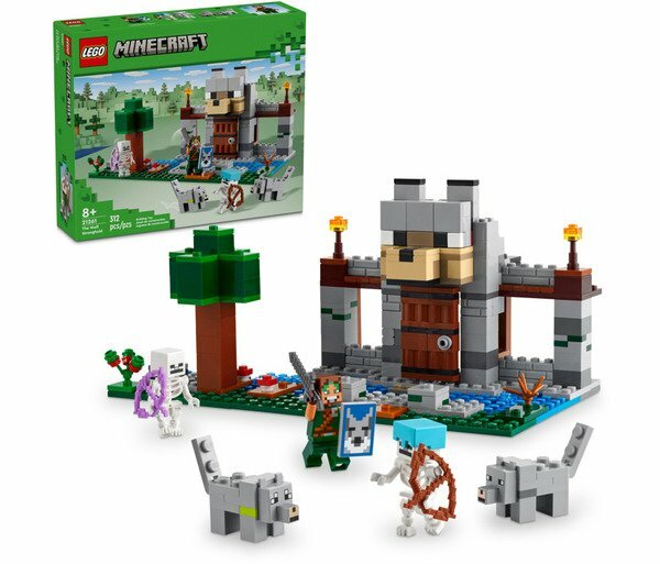 Конструктор LEGO Minecraft 21261 Волчья крепость (Lego 21261)