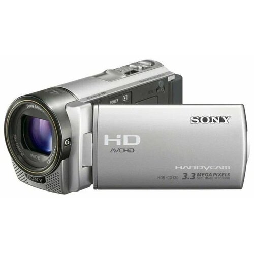 SONY Видеокамера Sony HDR-CX130E серебро 25600₽