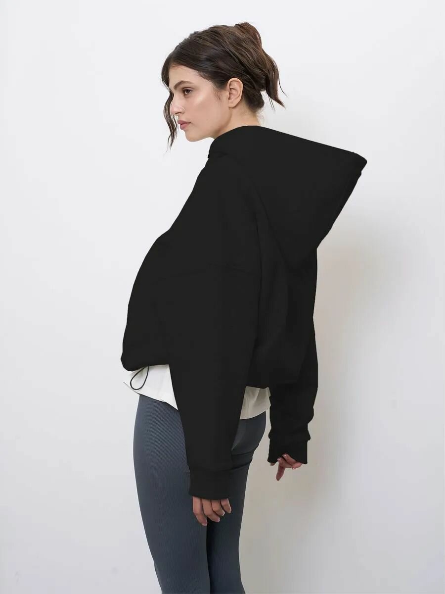 Худи Телодвижения, размер 170-84-90 (42) XS, , черный — фото 1