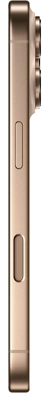 Смартфон Apple iPhone 16 Pro 256 ГБ, Desert Titanium (nano-SIM + eSIM) — фото 1