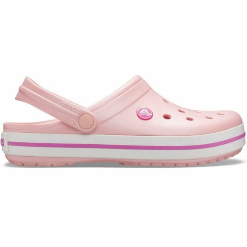 фото Сабо crocband, размер 24 см-m6w8, pearl pink/wild orchid